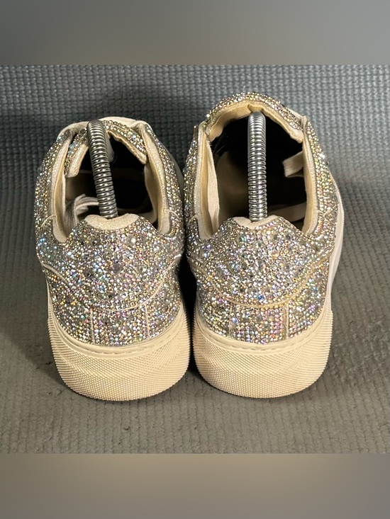 Betsey Johnson Sidny Rhinestone Platform Sneakers Women’s Size 7 - Picture 8 of 10